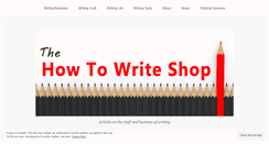 Desktop Screenshot of howtowriteshop.loridevoti.com