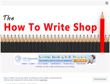 Tablet Screenshot of howtowriteshop.loridevoti.com